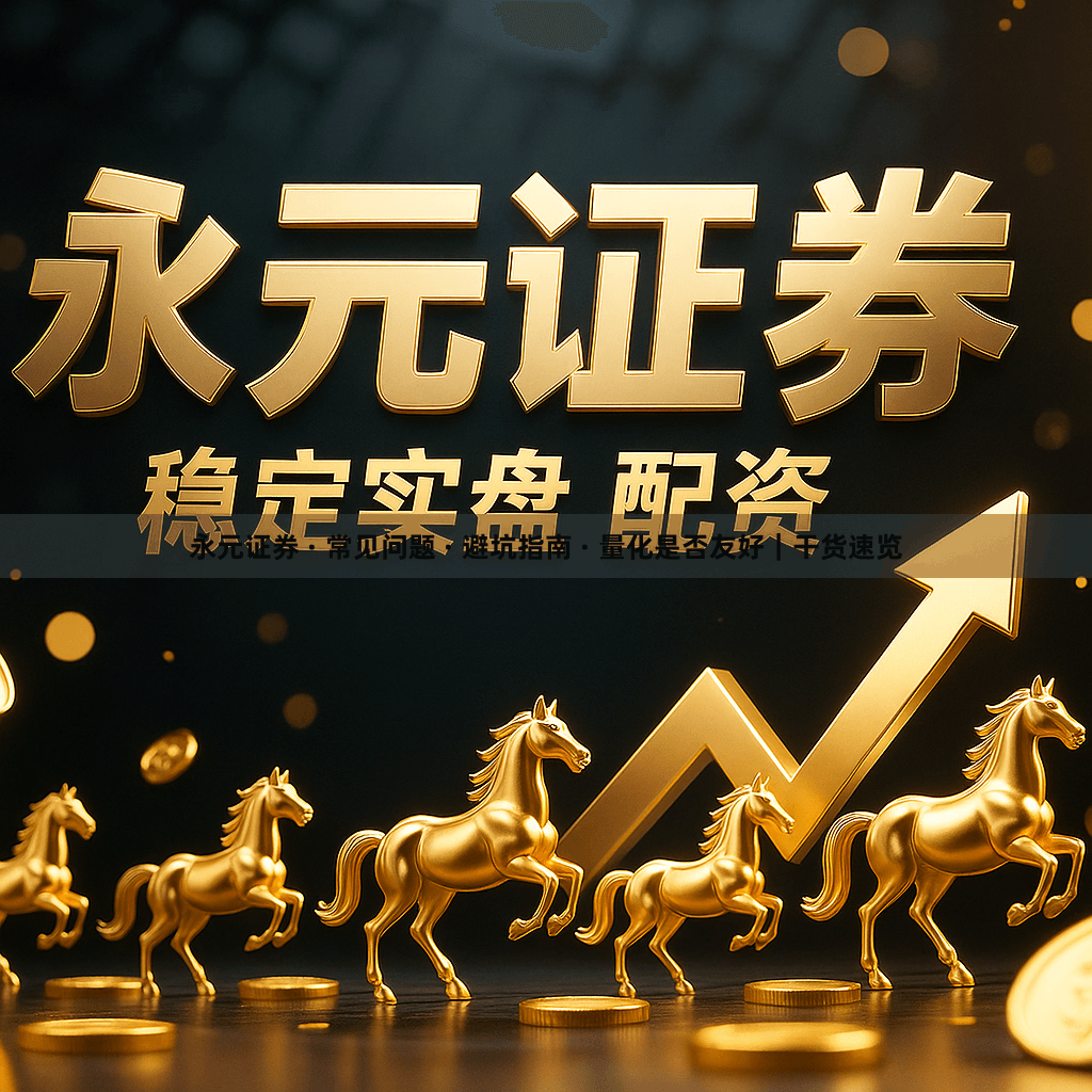 永元证券 · 常见问题 · 避坑指南 · 量化是否友好｜干货速览